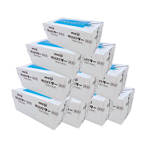 冷蔵　明治バター(食塩不使用) / 450g×10個セット