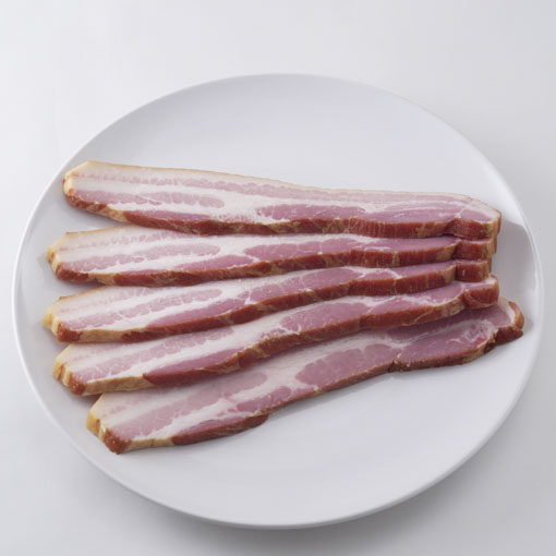 大山ハム 乾塩ベーコン8mmスライス / 500g
