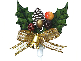 クリスマスオーナメント(HB-1009　柊 )