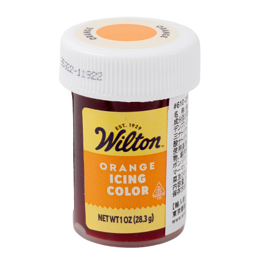 Wilton オレンジアイシングカラー / 28g