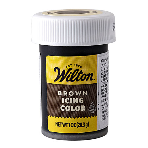 Wilton　ブラウンアイシングカラー / 28g