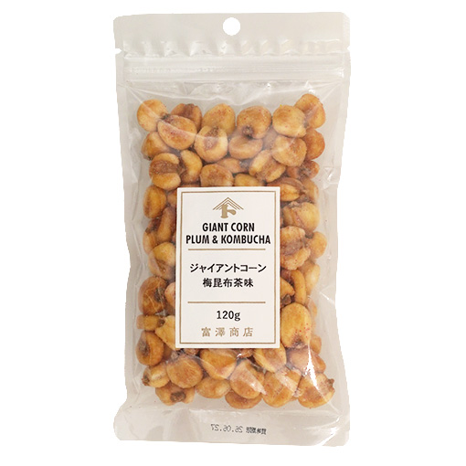 ジャイアントコーン 梅昆布茶味 / 120g