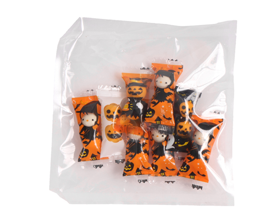 ハロウィン紐付小袋 チョコレートボール / 25g