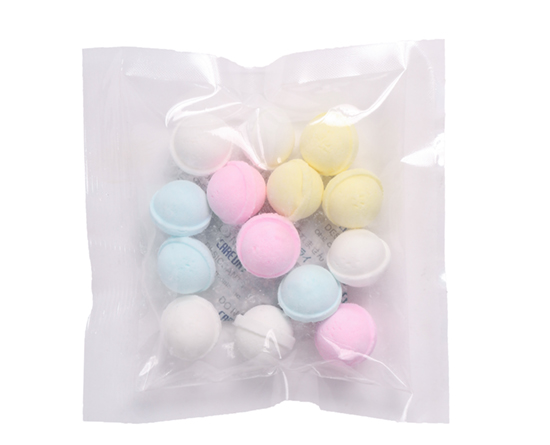 ハロウィン紐付和紙小袋　ボールラムネ / 40g
