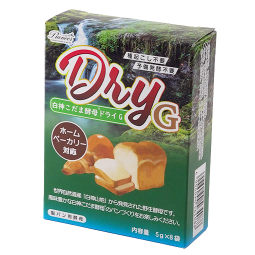 白神こだま酵母ドライG / 40g(5g×8袋)