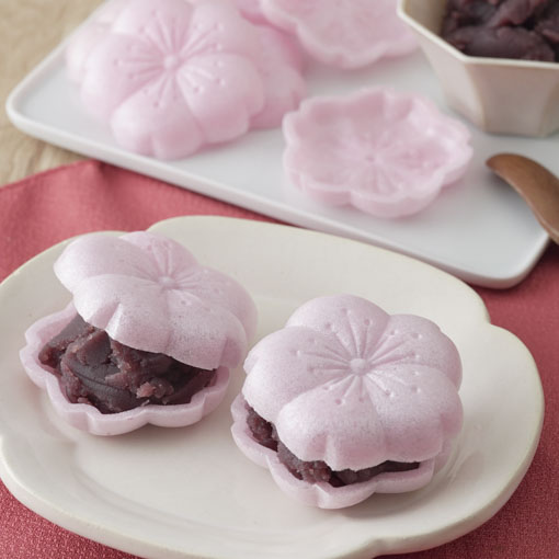 桜もなかの皮(ピンク) / 16枚入(8組)