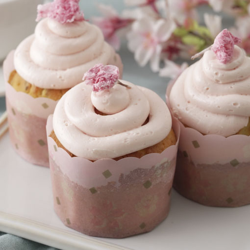 マフィンカップ(桜・梅) / 10枚