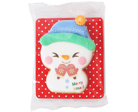 ちょこんと雪だるまクッキー / 1個