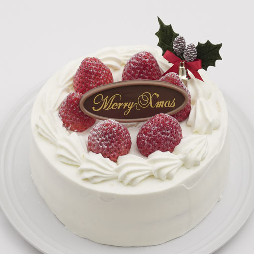 メリークリスマスプレート　茶 / 1個