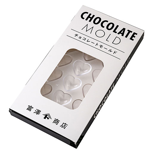 PSチョコレートモールド ハート / 1個