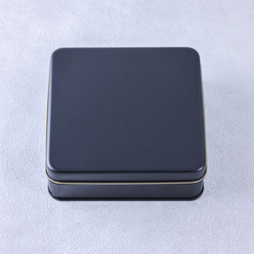 Candy缶 スクエア マットブラック / 1個