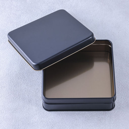 Candy缶 スクエア マットブラック / 1個