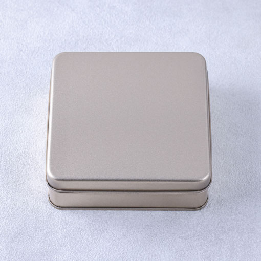 Candy缶 スクエア ローズピンク / 1個