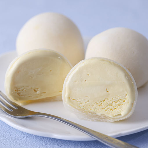 冷凍ぎゅうひクレープ(白)12cm角 / 35g×10枚