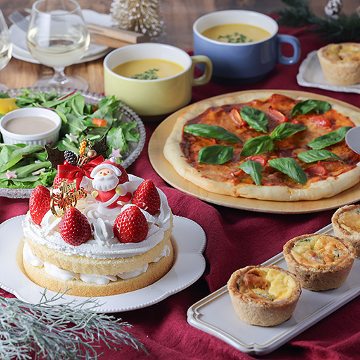 【手作り応援】クリスマスお手軽素材4点セット / 1セット