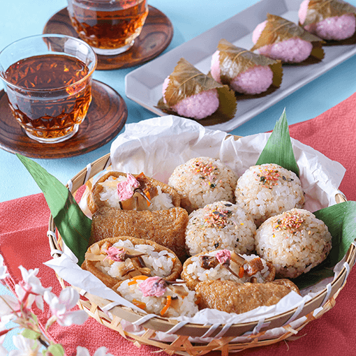 【手作り応援】お花見弁当&桜餅おまかせセット / 1セット