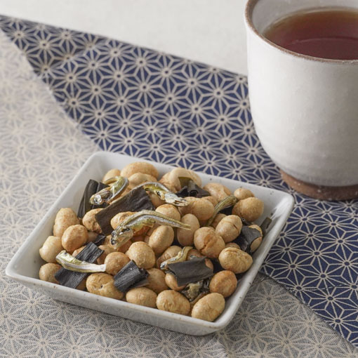 富澤の豆菓子 おだし豆と小魚と昆布 / 65g