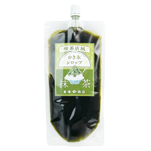 喫茶店風 かき氷シロップ 抹茶 / 180g