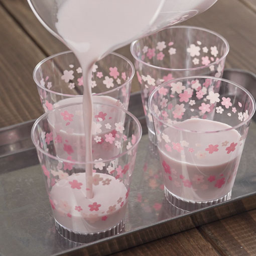 クリアカップ　IK71φ160ルチア　桜　PS / 5個
