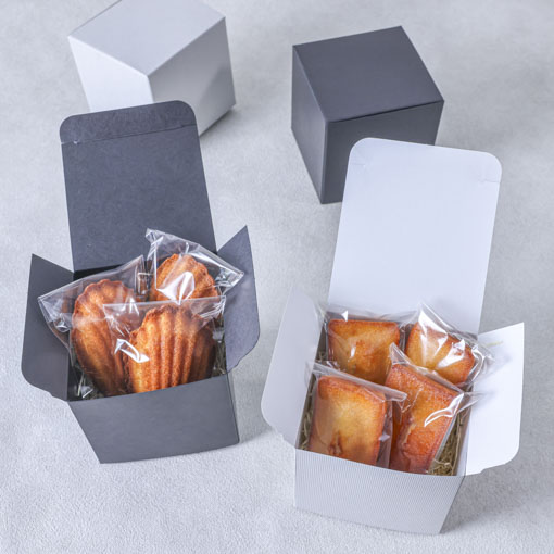 キューブBOX グレー / 5個