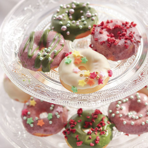 おうちでかんたん楽しくヘルシーなドーナツ焼き型12個取(ミニ) / 1個