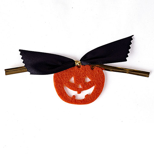 ブラックハロウィンワイヤータイ / 10個