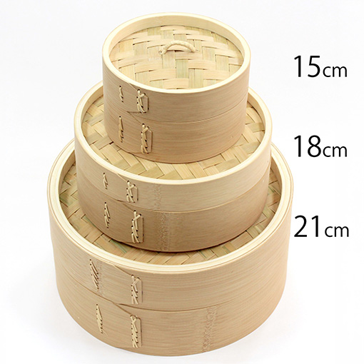 スス竹中華セイロ 15cm身 / 1個