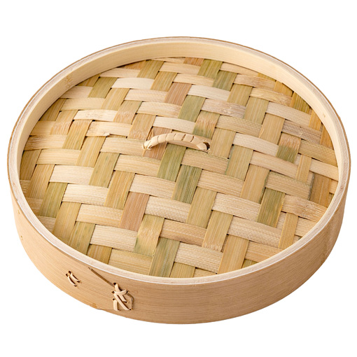 スス竹中華セイロ 21cm蓋 / 1個