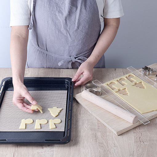 【手作り応援】基本のクッキー作り道具3点セット / 1セット