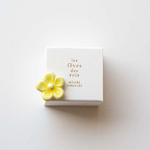 フェーブ 小花 (黄色) / 1個